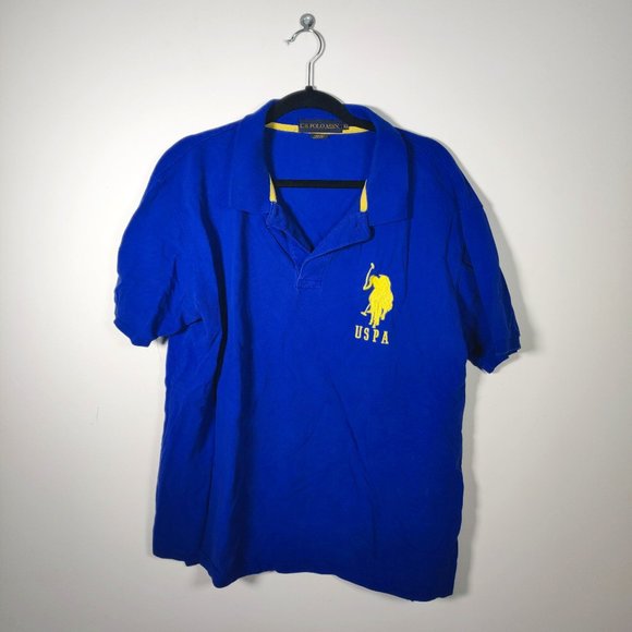 royal blue us polo t shirt